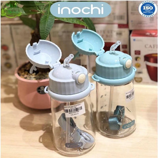 Bình đựng nước cho bé, bình nước goki rudy 450ml, bình nước cao cấp chính hãng inochi đạt tiêu chuẩn xuất nhật
