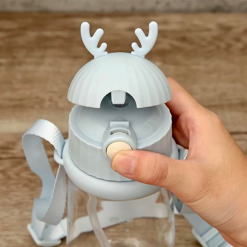 Bình Đựng Nước Cho Bé, Bình Nước Goki Rudy 450ml, Bình Nước Cao Cấp Chính Hãng Inochi Đạt Tiêu Chuẩn Xuất Nhật