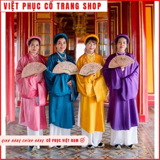 Áo tấc cổ phục Việt Nam may 2 lớp chất liệu tây thi cao cấp | Việt Phục Nguyên An