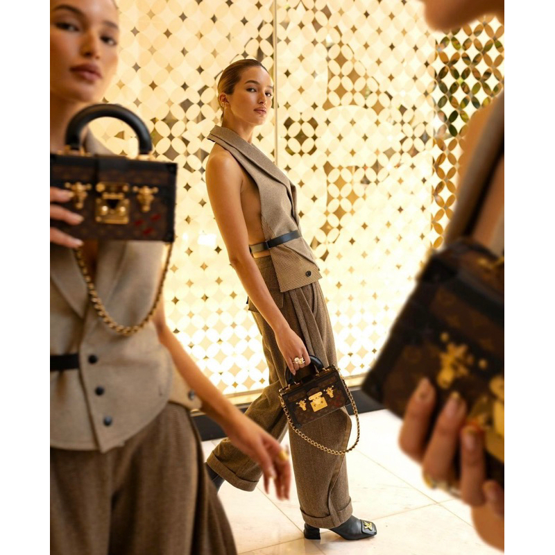 Túi quai xách LV Malle Capitale bản super size 20cm fullbox