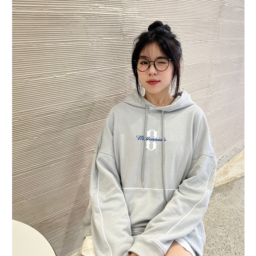 Áo Hoodie Millennials Cinder Màu Xám Khói, Áo Hoodie Local Brand Dành Cho Nam & Nữ