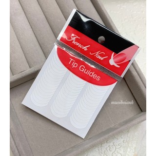 French dán nail (1 tấm )