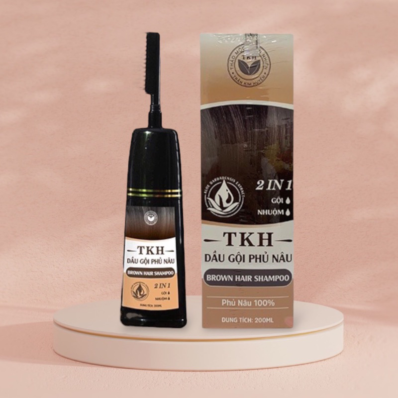 DẦU GỘI PHỦ NÂU TRẦN KIM HUYỀN