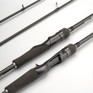 Cần câu lure 2 khúc YuMingBu JiFeng nội địa chất lượng Phukiencaulure25 cần câu lure phôi carbon xoắn, độ dài 1m8-2m4