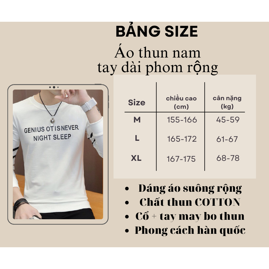 Áo thun tay dài phom suông nam nữ mặc đẹp mẫu mới 2023