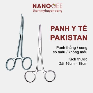 Panh Y Tế Cong/ Thẳng, Có Mấu/ Không Mấu, Kéo Cắt Chỉ - Dụng Cụ Y Tế, Dụng Cụ Spa - NANOCEE OFFICIAL