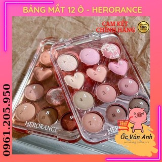 Bảng phấn mắt 𝐇𝐄𝐑𝐎𝐑𝐀𝐍𝐆𝐄 𝟏𝟐 𝐎̂