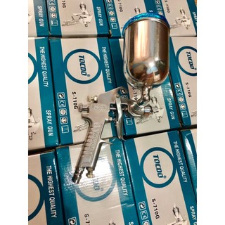 Súng phun sơn 710 tocdo cao cấp, đầu đồng lỗ 1.3mm