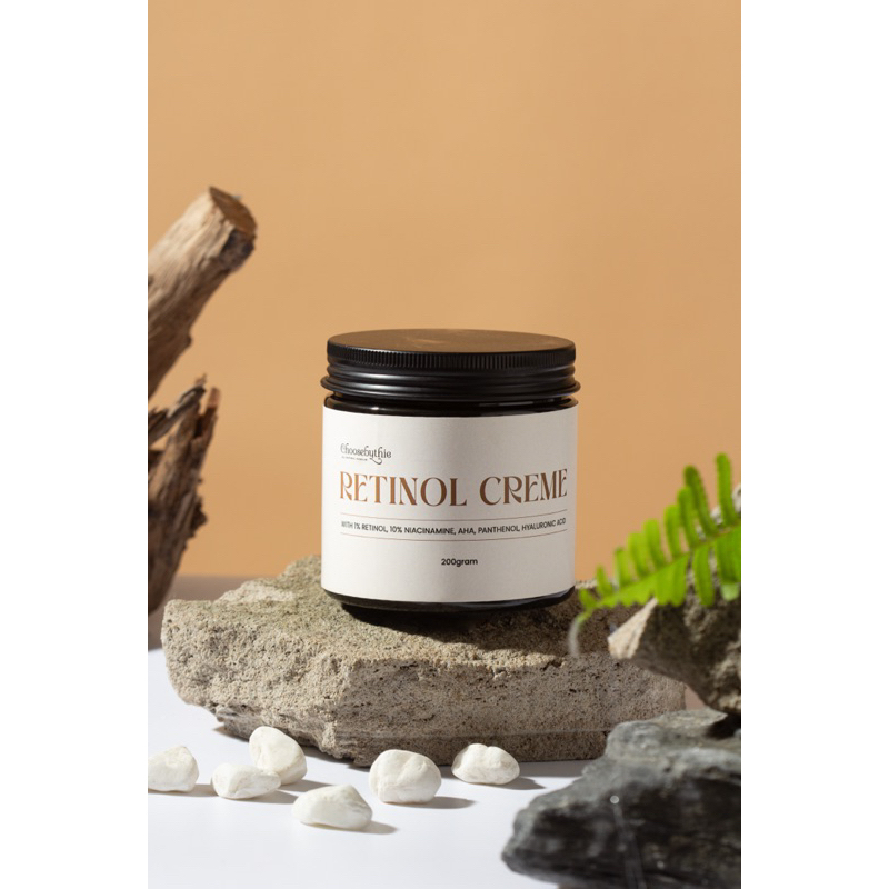 Kem body dưỡng trắng trẻ hoá da RETINOL CREME - Choosebythie