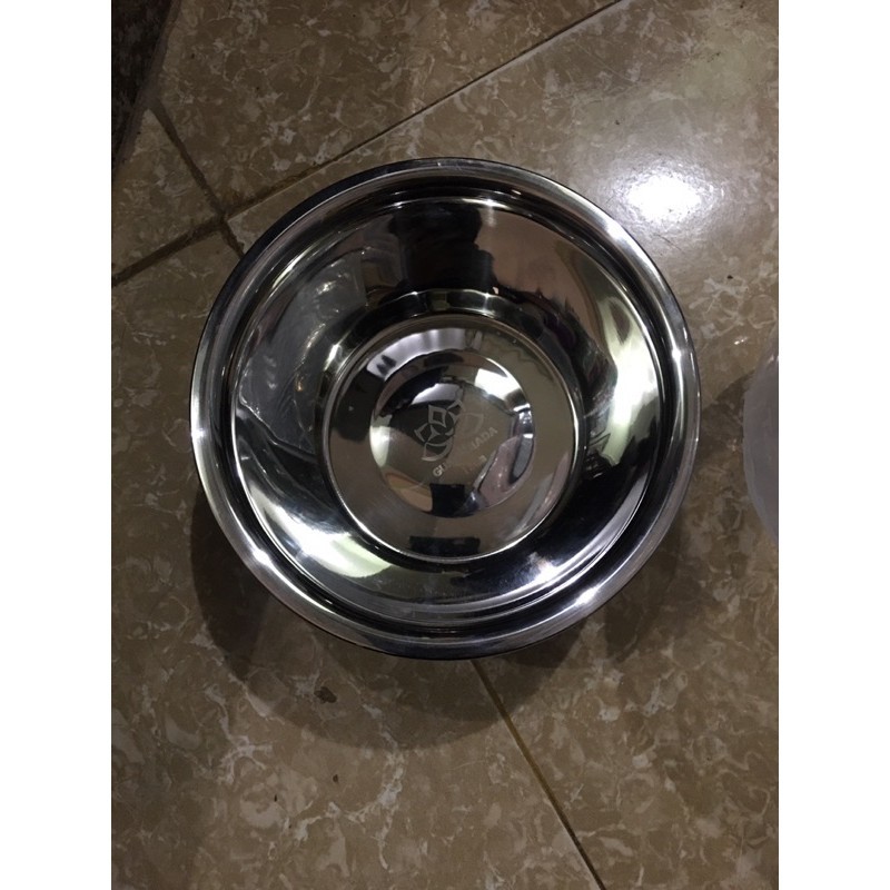 Bát Đựng Rượ.u Ướp Lạnh Inox và Dụng Cụ Ướp Lạnh Trái Cây Tặng Kèm Muỗng Múc Rượu