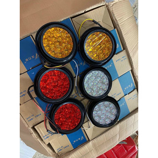 Đèn led hậu tròn 3 khoang 2 khoang ô tô