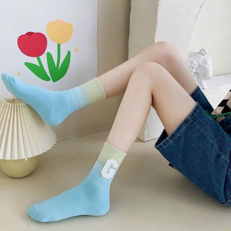Tất Len C Cổ Cao Loại Đẹp sét 10đôi