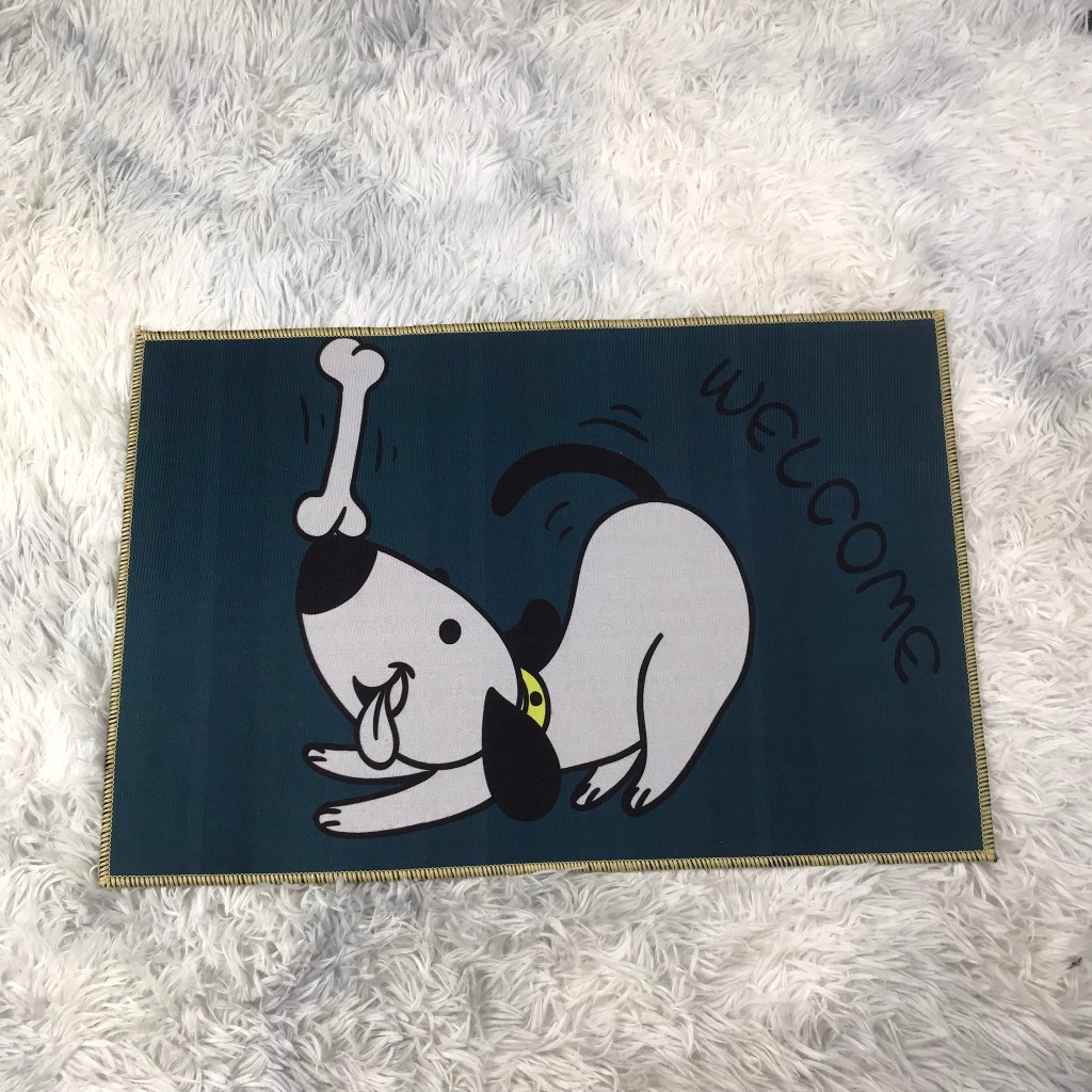 Thamt lau chân nhiều kiểu dáng, thảm chải sàn 3d hàng loại 1.