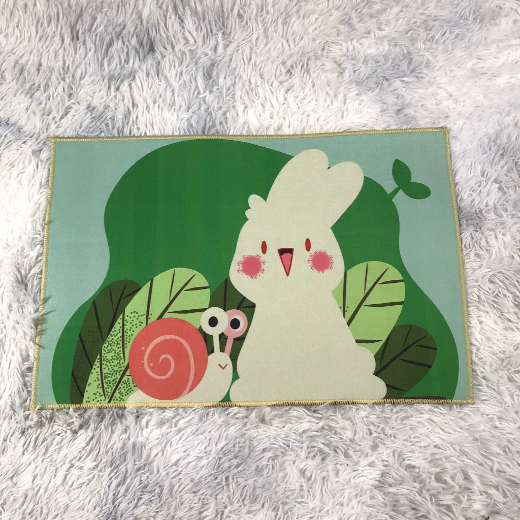 Thamt lau chân nhiều kiểu dáng, thảm chải sàn 3d hàng loại 1.