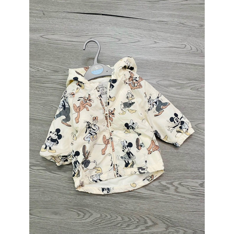 Áo gió 2 lớp lót nỉ George