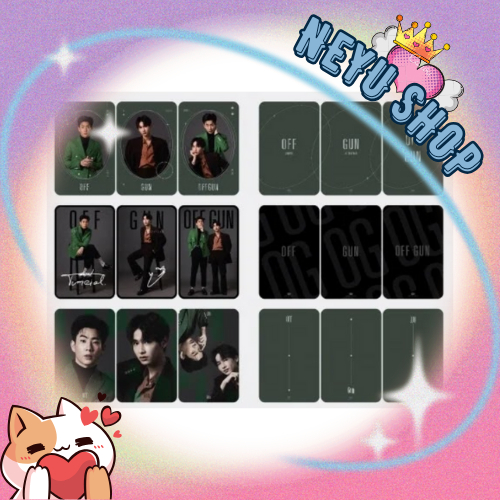 Photocard Ex OffGun chính hãng GMMTV