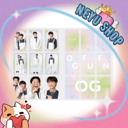Photocard Ex OffGun chính hãng GMMTV