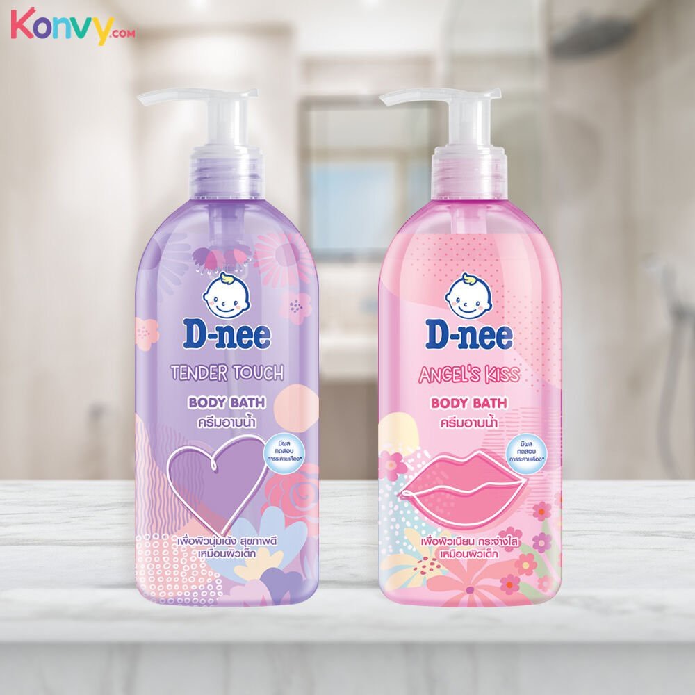 Sữa tắm D-nee Kids cho trẻ Thái Lan 450ml - An toàn dịu nhẹ cho da