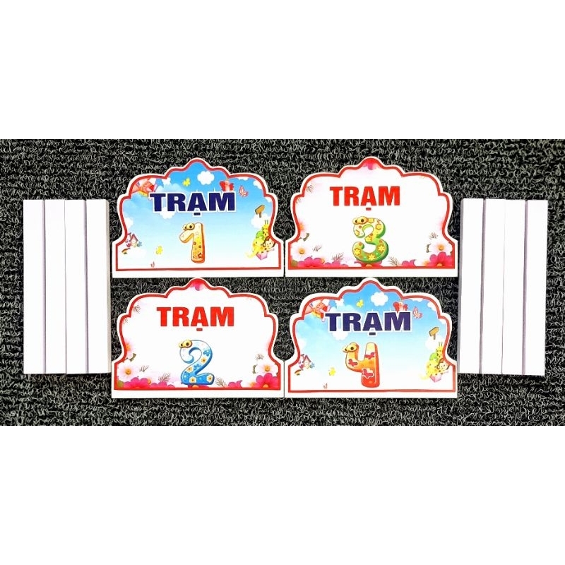 💥BẢNG TÊN NHÓM ĐỂ BÀN A5 - 2 MẶT