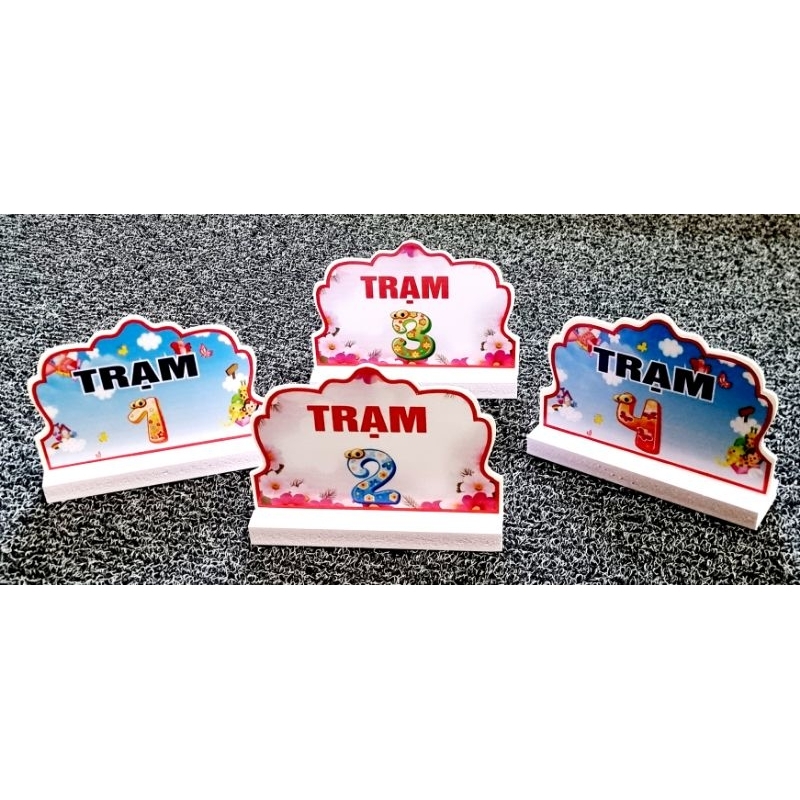 💥BẢNG TÊN NHÓM ĐỂ BÀN A5 - 2 MẶT