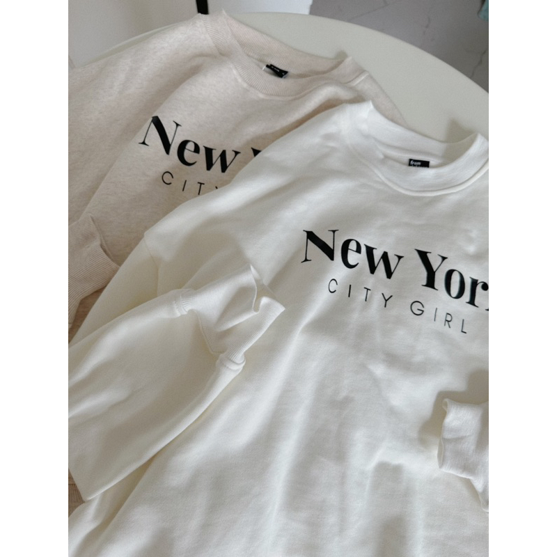 Áo sweater nỉ bông New York 18made ✿ 𝐁𝐲 𝐄𝐢𝐠𝐡𝐭𝐞𝐞𝐧 𝐀𝐠𝐚𝐢𝐧