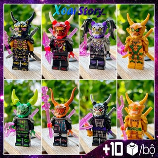 Đồ chơi lắp ráp nhân vật ninja phản diện 8 phân loại nhân vật