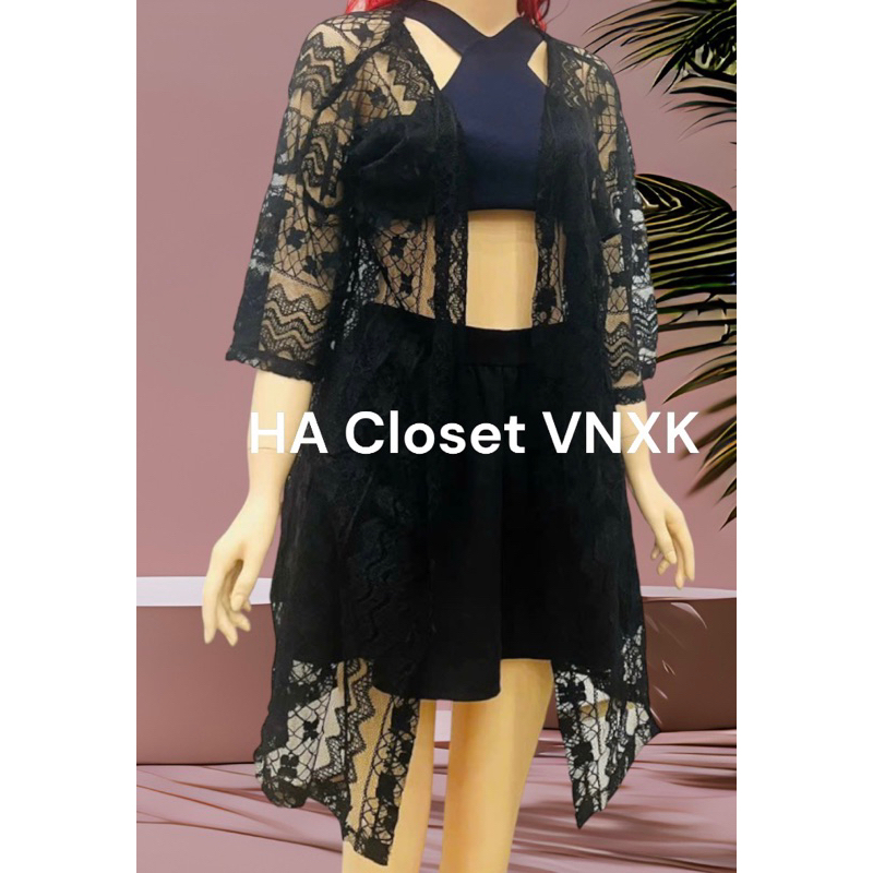 Áo Khoác Choàng Ren Bikini🌴