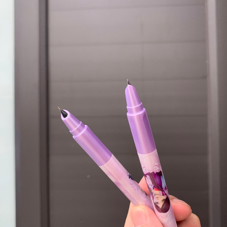 Bút Máy Xóa Được Có Thể Bấm Thu Ngòi , Bút Mực Tẩy được Ngòi Kim Mài Viết êm trơn