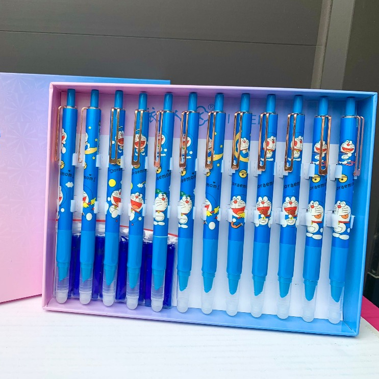 Bút Máy Xóa Được Có Thể Bấm Thu Ngòi , Bút Mực Tẩy được Ngòi Kim Mài Viết êm trơn