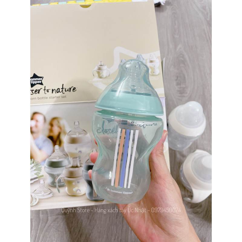Set bình sữa Tommee Tippee sơ sinh Newborn