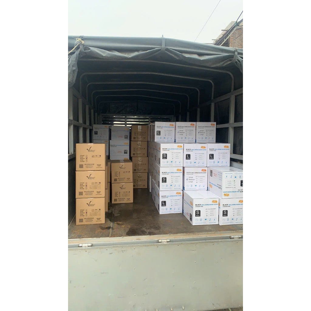 Bảo Nguyên - Hộp 100c Bao Tay Cao Su Đen Y Tế Không Bột Găng Tay Đen Siêu Dai Sử Dụng Trong Tóc Spa Phun Xăm Thẩm Mỹ