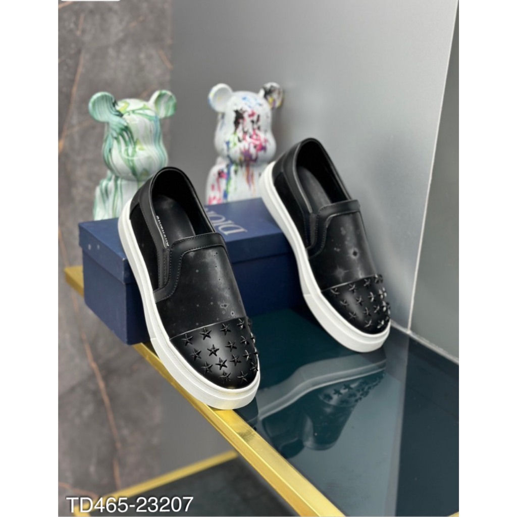 Giày lười nam cao cấp DG monogram, Giày nam boy phố đi học