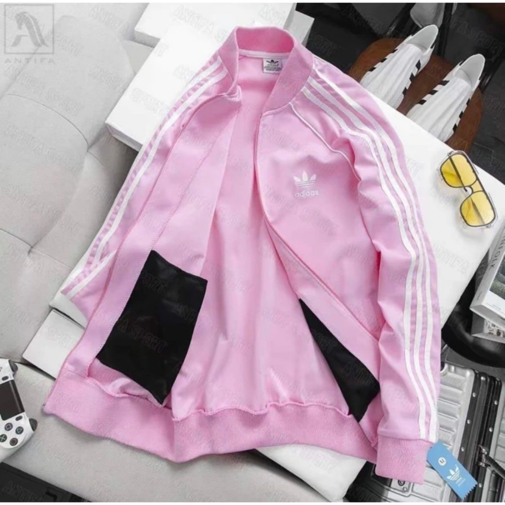 Áo Khoác Adidas 3 Sọc Chất Umi Hàn Dày Dặn Không Xù Lông - Áo Khoác Boy Phố Hottrend 2023