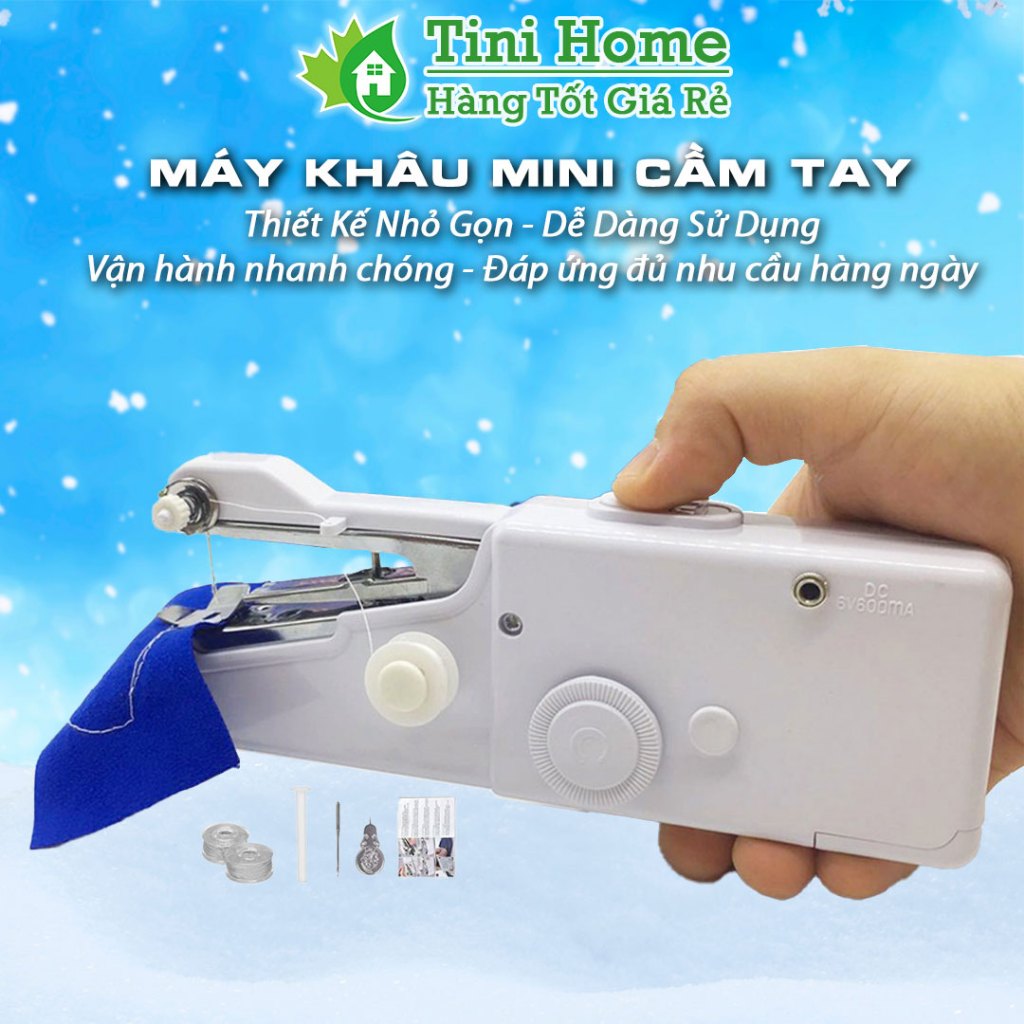 Máy Khâu Cầm Tay Handy Stitch - Máy May Mini Cầm Tay Gia Đình Nhỏ Gọn, Tiện Dụng - Tinihome