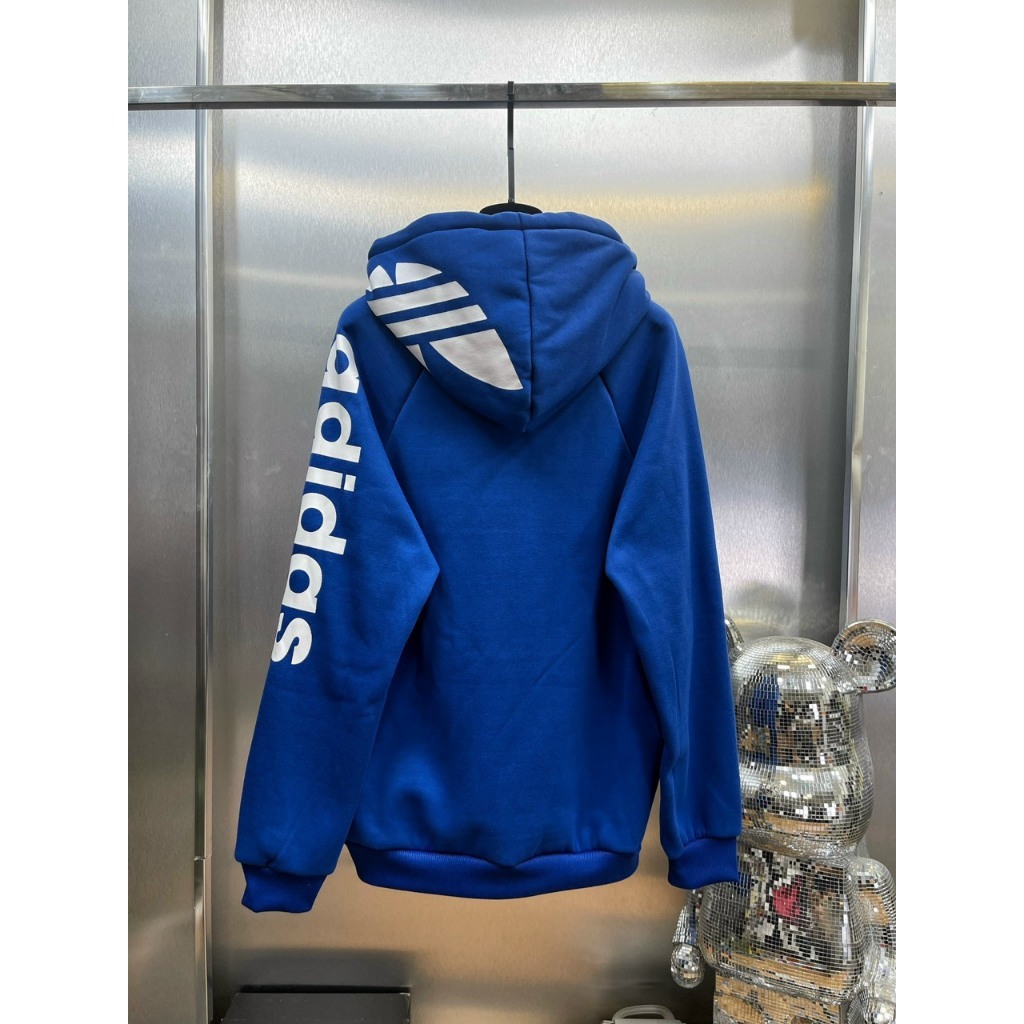 Áo Khoác Hoodie Adidas Nam Nữ Chất Nỉ Ngoại Dày Dặn Cao Cấp Có Mũ - Áo Hoodie Zip Adidas Khoá Kéo Thu Đông NemoShop