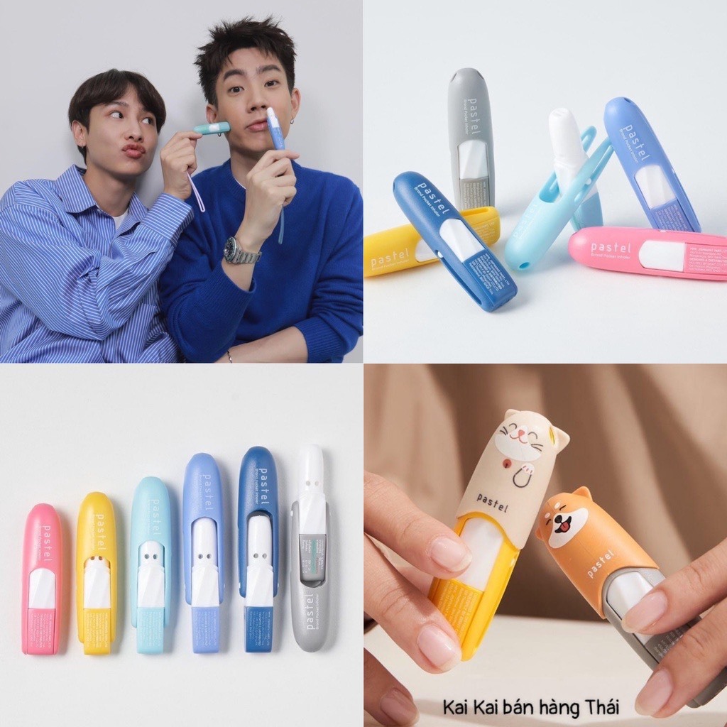 Ống Hít Thông Mũi Tinh Dầu Hương Bạc Hà Dễ Chịu