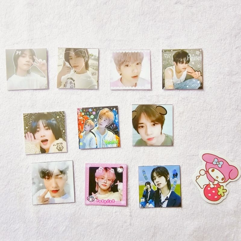 Set 20 sticker TXT dễ thương trang trí gói hàng cực xinh