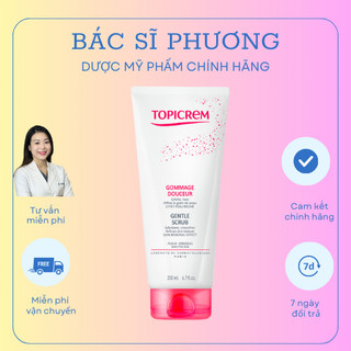 GEL TẨY TẾ BÀO CHẾT MẶT VÀ TOÀN THÂN, GIÚP DA MỊN MÀNG TOPICREM 200ML