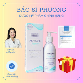 Gel rửa mặt cho da dầu mụn Aknicare Cleanser 200ml