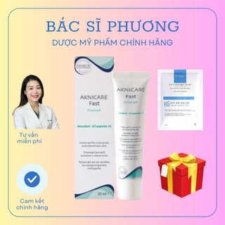 Kem giúp giảm mụn dưỡng ẩm Aknicare fast creamgel 30ml