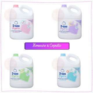 Chính hãng dnee nước giặt quần áo em bé dnee can 3000ml - nước giặt xả cho trẻ em an toàn