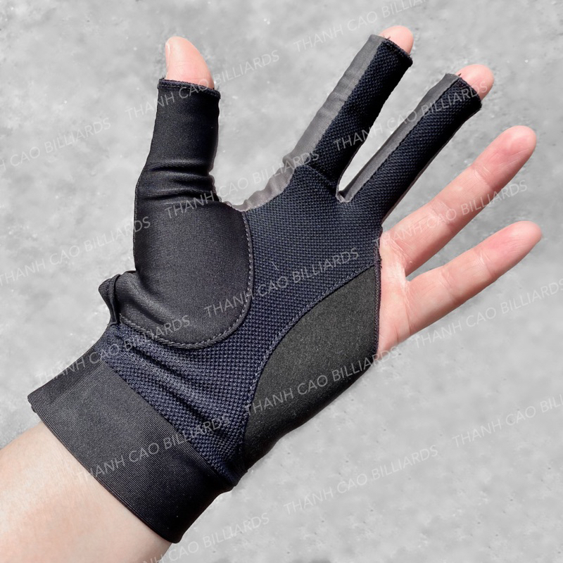 Găng Tay Bi-a Rhino Hở Ngón Cao Cấp Chơi Cá Nhân | Bao Tay Bida Hở Ngón Tay Trái Size L Nam Nữ