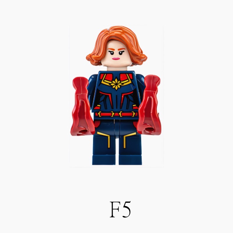 ĐỒ CHƠI LẮP GHÉP COMBO 8 NHÂN VẬT SIÊU ANH HÙNG IRON MAN BAT MAN SUPER MAN