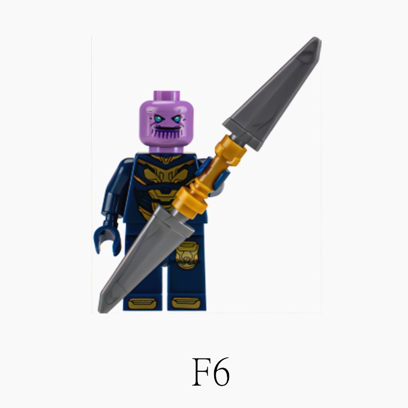 ĐỒ CHƠI LẮP GHÉP COMBO 8 NHÂN VẬT SIÊU ANH HÙNG IRON MAN BAT MAN SUPER MAN