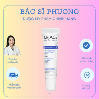 Uriage Kem Chăm Sóc Môi Khô, Nứt Nẻ Bariederm Cica-Levres Baume Protecteur 15ml