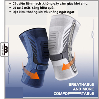 Bó gối thể thao cao cấp hỗ trợ dây chằng và giữ ổn định xương bánh chè