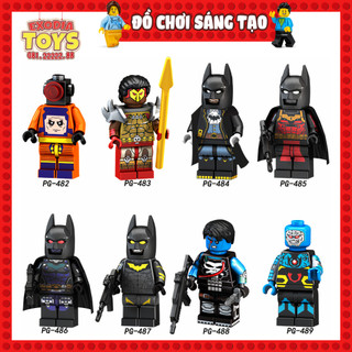 Xếp hình Minifigure Nhân vật Siêu anh hùng và kẻ phản diện vũ trụ Marvel/DC Comics - Đồ Chơi Thông Minh - POGO PG8154