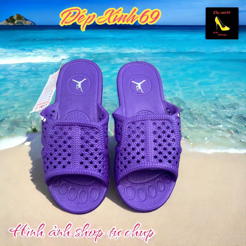 Dép quai ngang tổ ong mẫu mới, siêu nhẹ nam, nử Duwa hàng chính hãng