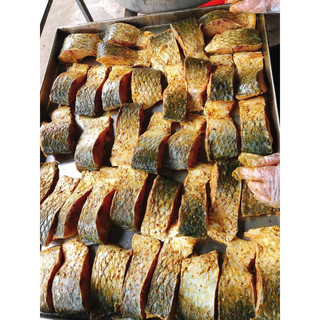 Cá trắm sấy hồ Thác Bà ăn liền -500g