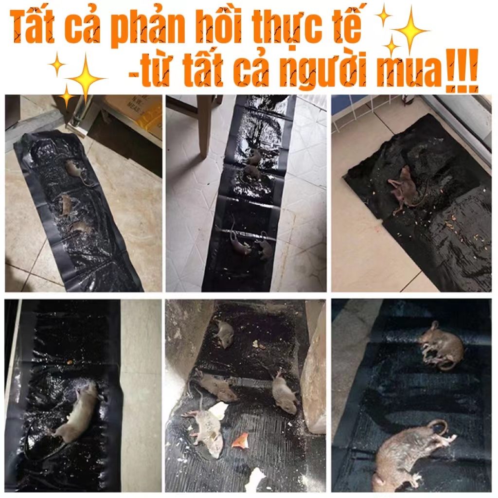🔥Rẻ vô địch🔥 Mua 10 tặng 1 | Lớn 120cm x 28cm Keo dán chuột keo dính chuột keo bẫy chuột màu đen siêu dính kích thước